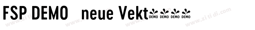 FSP DEMO   neue Vekt字体转换